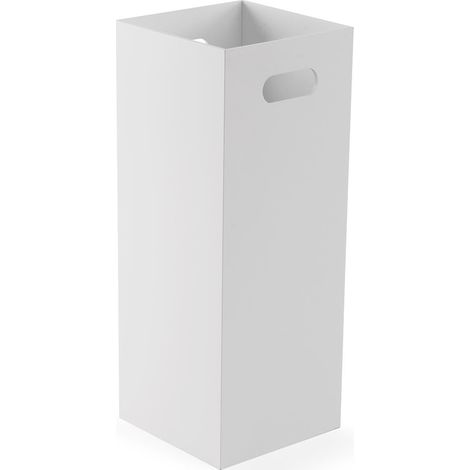 Porte-Parapluie, Style Minimaliste, 53 x 21 x 21 cm, Bois MDF, Blanc (1/5)