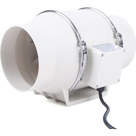 Gojoy – Ventilateur tubulaire 100 mm – Faible bruit 31 dB – Débit d'air 220 m3/h – Moteur en cuivre pour performance optimale – Installation facile - HF-100P (1/5)