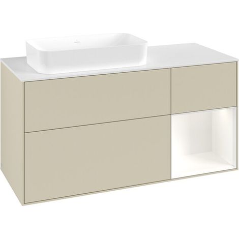 Villeroy & Boch F691MTHJ Meuble sous-lavabo Finion F69 (1/3)