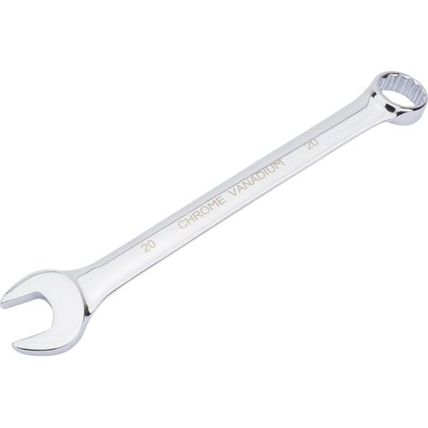 Draper HI-TORQ® 20mm Short Pattern Metric Combination Spanner (Model 35213) – Fully Polished, High-Quality Hand Tool (1/5)