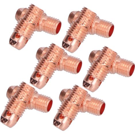 20 Stück TIG-Spannzangenkörper für PTA-Schweißbrenner-Verschleißteile 13N24 13N 796F WP‑9F 2,4 mm (1/5)