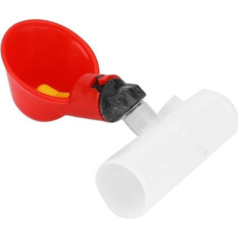 Prova il distributore automatico d'acqua, confezione da 10 distributori automatici d'acqua in plastica con intelligenza artificiale per uccelli. (1/4)