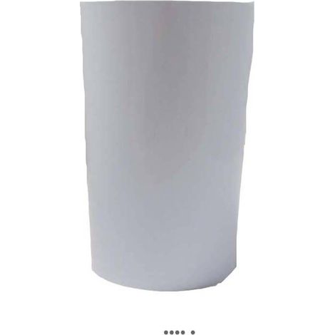 Vase en plastique recyclable int. et ext. H23cm Blanc neige - dimhaut: H 23 cm - couleur: Blanc neige