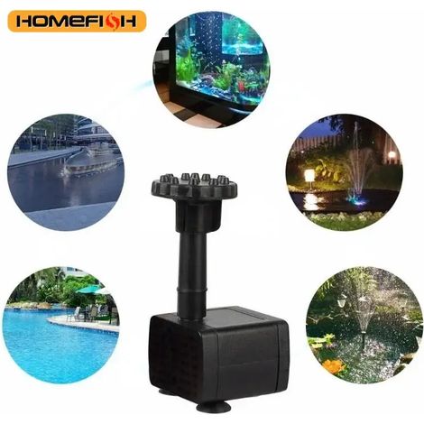 Mini pompe solaire pour fontaine, kit de circuit imprimé 1,2 W, pompe à eau solaire pour fontaine de jardin, piscine, abreuvoir pour oiseaux, extérieur (1/5)