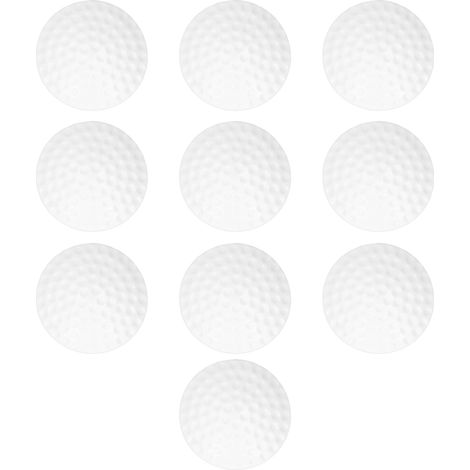 Toivize 10 Stück Silikon-Türgriffpuffer, Antikollisions-Wandschutz, selbstklebend (weiß) (1/5)