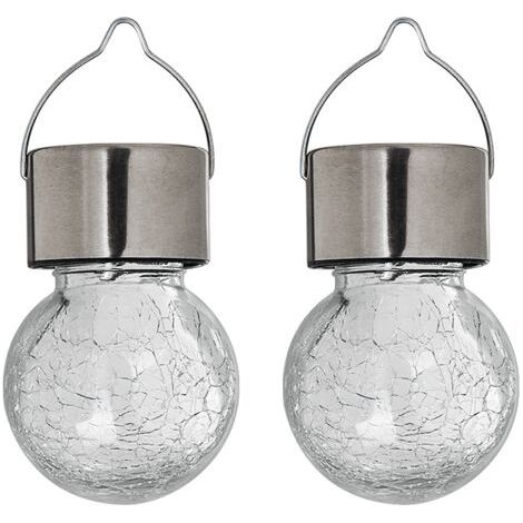 Lampe solaire imperméable d'extérieur Style boule, lumière de bord de route, décoration de jardin de maison, lumière d'urgence (1/5)