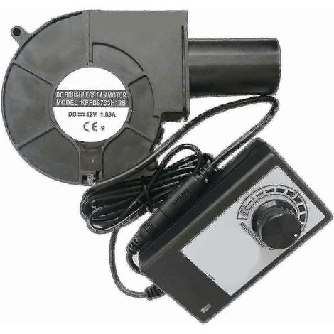 Adjustable Speed 12V DC Fan pour Oil Stove avec Turbo Perpourmance (1/3)