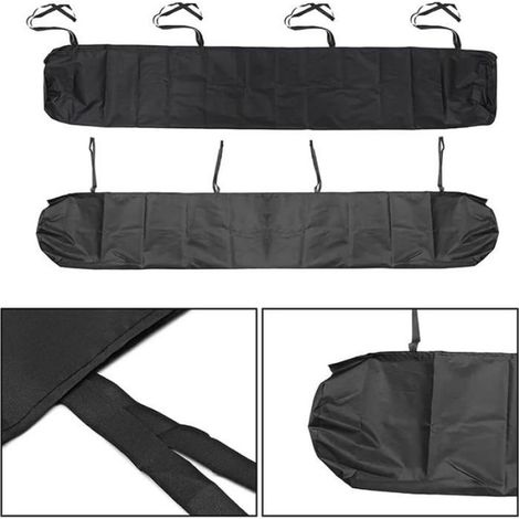Housse Auvent - Tissu 420D Oxford Imperméable UV Anti-poussière - Pour Auvent Rétracté Manuel Sans Caisson - 1 Pièce (1/5)