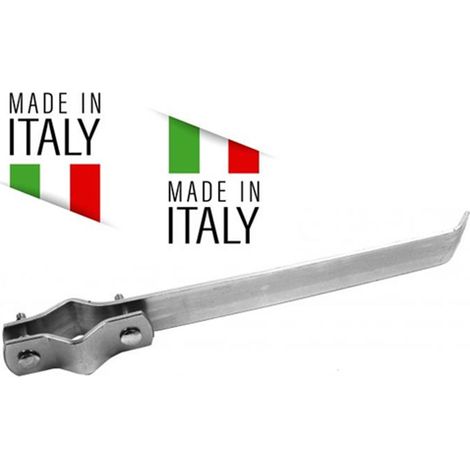 Staffa Zanca Fissaggio A Muro Palo Antenna Tv   25-40 33Cm Made In Italy