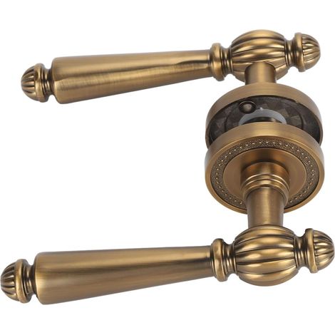 Copper Handle Split Door Lock Room for Portable Compact Outdoor