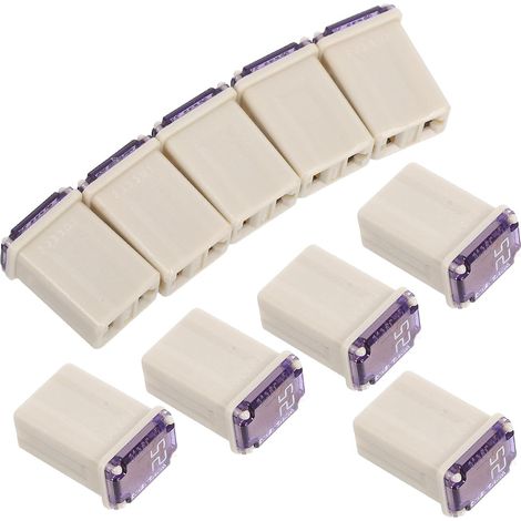 10 pièces Mini Fusibles Plats Automobiles Lot de Micro Kit Compatible Camions et Voitures Fusibles Électriques Robustes et Rapides à Installer (1/5)
