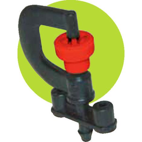 Microirrigatore a rotore rosso 50 L/H Irrigazione sfusa 10126