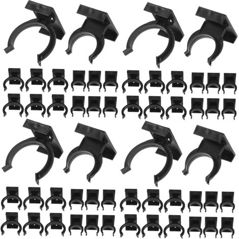 UKCOCO Lot de 80 clips fixation pour plinthes cuisine et pieds meubles (1/5)