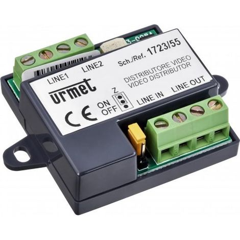 Distributeur video 2d - URMET 1723/55
