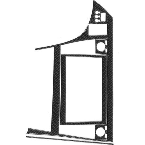 Ensemble de 7 garnitures de panneau de navigation en fibre de carbone pour Prius 2012-2015 (conduite à gauche) - Décoration intérieure (1/5)
