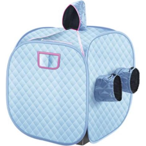 Kit de sauna portatif Tente pliante portative de pièce de station thermale de Sauna de vapeur sans vapeur for une personne ou deux personnes, corps complet de perte de poids amincissant Tente de sauna (1/5)