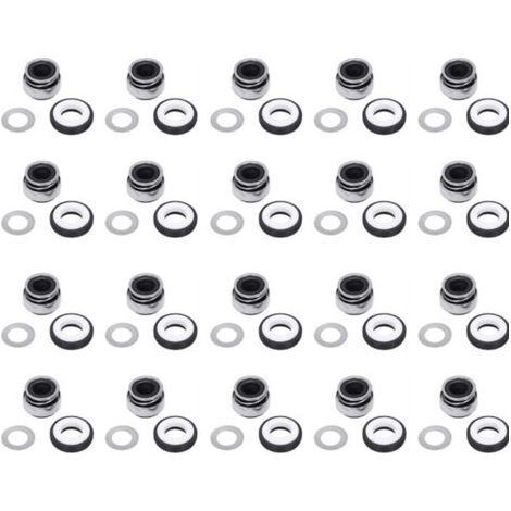12mm Ressort Helicoidal Caoutchouc Pompe Soufflet Joint Mecanique 301-12 - 20X produits (1/5)