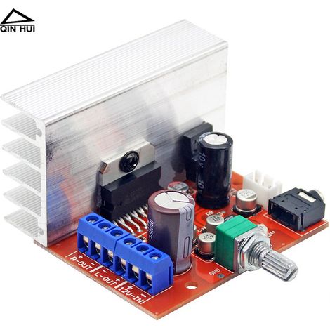 Carte d'amplificateur de puissance 12V/24V de qualité Hi-Fi, préamplificateur stéréo double canal 239W haute puissance AD828.