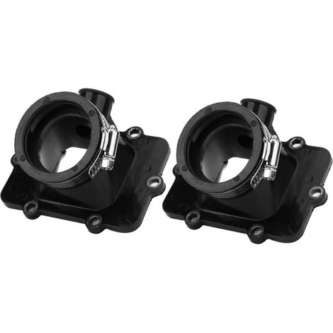 Colector de admisión del carburador para Ski Doo GSX MXZ GTX 500SS - 2 juntas negras (1/4)