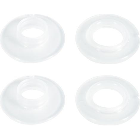 Œillets à Frapper - Pour fixation bâche couverture de piscine - Plastique - Lot de 2 pièces - POOLCO (1/2)