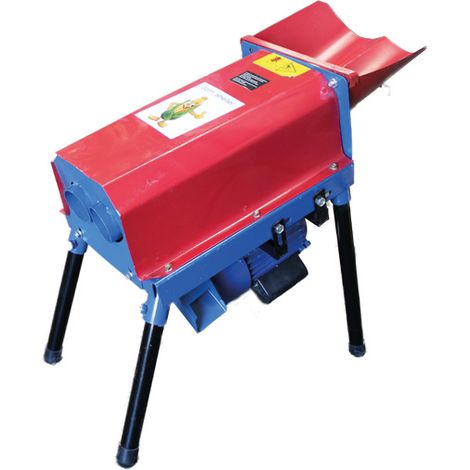 Égreneuse électrique de maïs 750W – Capacité 240 kg/h – Moteur 2200 RPM – 2 voies pour égrenage continu – Bricoferr