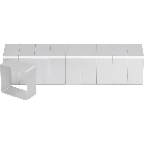 Mondkuchenform aus Edelstahl, Set mit 10 quadratischen Ausstechformen für Kekse und Plätzchen, DIY-Backset (1/5)