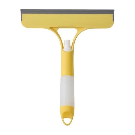 Raclette de douche pour portes vitrées, raclette multifonctionnelle pour vitres, pour nettoyer les parois de douche carrelées, les miroirs de lavabo, les salles de bains et les voitures (1/5)