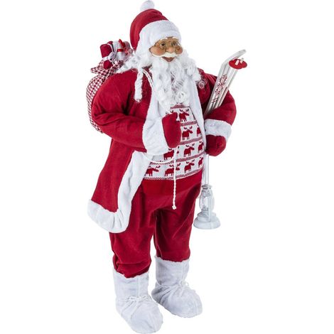 In piedi Babbo Natale tradizionale - Feeric lights & christmas (1/2)