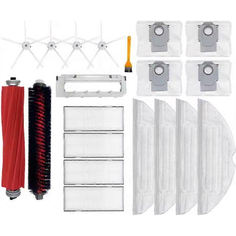 Filtre, serpillière, sac à poussière et brosse pour aspirateur Roborock S7 Max Ultra / S7 MaxV Ultra / S7 MaxV Plus / S7 Pro Ultra - Pièces détachées (1/5)