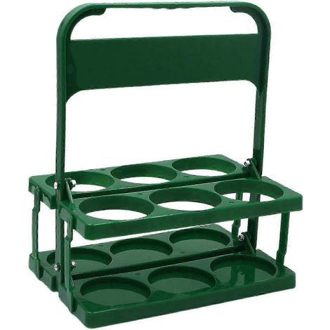 Porte-bouteille de café pliable, porte-boissons pour restaurant, mariage, karaoké-Green
