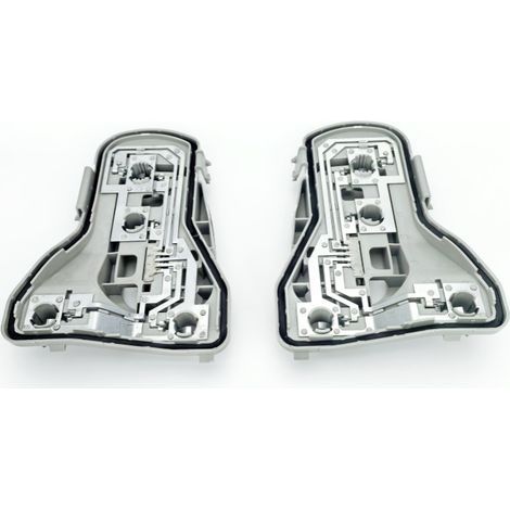 BUNTHAUS Compatible con POLO Jinqing 2006-2010 Soporte de luz trasera 6QD945257A 2 piezas izquierda y derecha