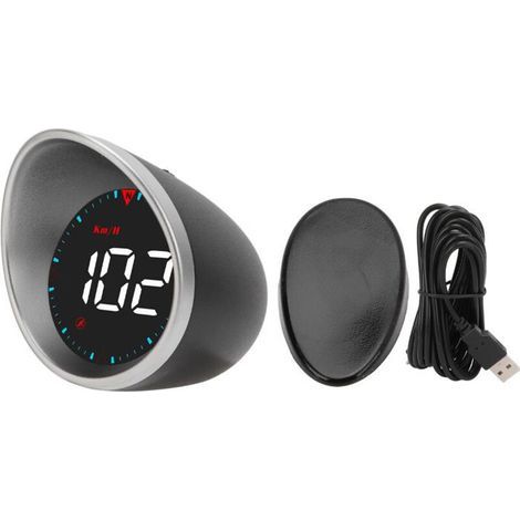 Compteur vitesse HUD – GPS universel avec alarme – pour voiture, camion, moto (1/5)