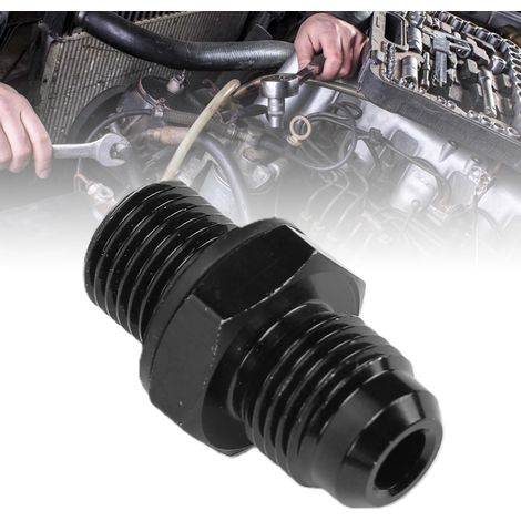 Raccord refroidisseur transmission 1/4NPS adaptateur tuyau aluminium AN6x1/4NPS 9/16-18 UNF (1/5)