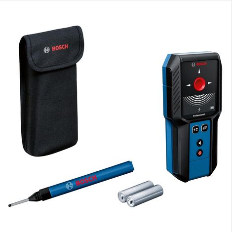 Bosch Professional Wallscanner GMS 100-23 (profondità di rilevazione max. metalli non magnetici/metallo magnetico/cavi sotto tensione: 100/80/ 50 mm, 2 batterie AA, custodia)