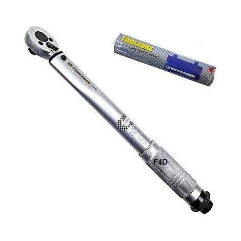 3/8"" TORQUE WRENCH LOW RANGE 5-25NM CV STEEL RATCHET GARAGE TOOL SS218