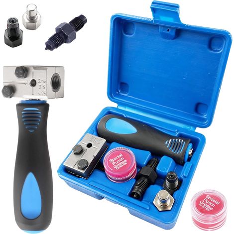Kit de abocardador para lineas de freno de coche, 6 piezas (1/4)