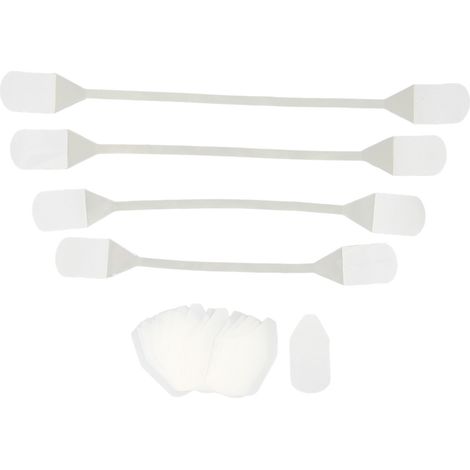 Lot de 4 bandes adhésives pour lifting du visage, souples, imperméables et transparentes, en caoutchouc, pour un effet liftant et raffermissant. (1/5)