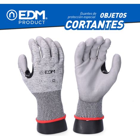 Gant anticorte k-rock recubert poliuretano tamaño de fibra 8 edm (1/4)