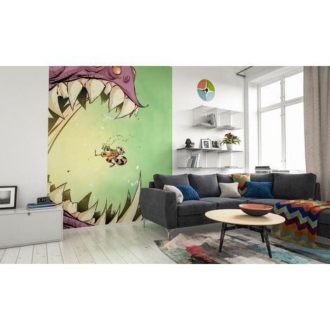 Papier Peint Photo non tissé de taille 200 x 250 cm (Largeur x hauteur), 2 Chemins, avec colle, multicolore (1/2)