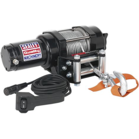 Sealey ATV/Quad Recovery Winch 1135kg (2500lb) Line Pull 12V ATV1135 (1/2)