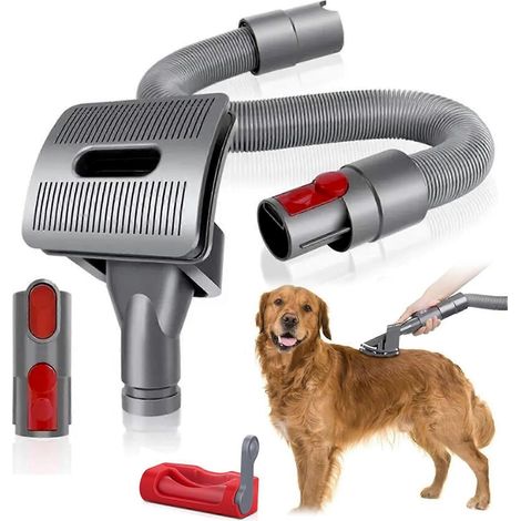 Brosse pour chien compatible avec les aspirateurs Dyson V15, V12, V11, V10, V8 et V7. Accessoires pour aspirateurs Dyson et brosse pour poils d'animaux. (1/5)