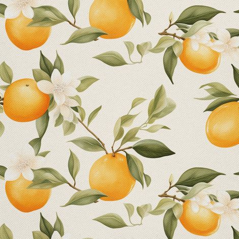 Tela decorativa para exteriores Oxford - Frutas cítricas - DX2455 (1/5)