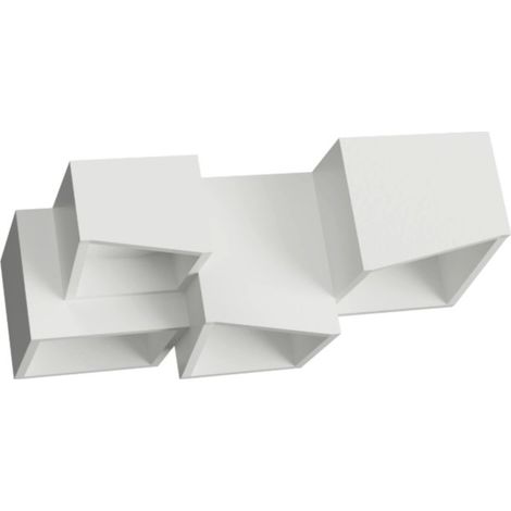 Plafoniera gesso lampadari bartalini ilisram 5 plap6 gx53 led verniciabile