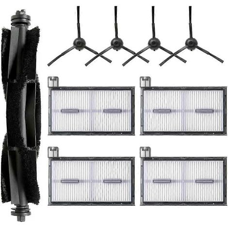 Ersatzteile für Eufy X8 Pro: Rotationsbürste, HEPA-Filter, Seitenbürste (1/5)