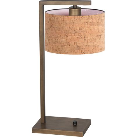 Steinhauer - tischlampe - Stang - bronze - metall textil -