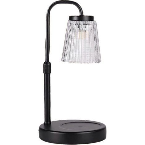 Lampe chauffe-bougie avec minuterie et variateur, lampe à bougie électrique à hauteur réglable, cadeau de pendaison de crémaillère, 2 ampoules, prise américaine (1/5)