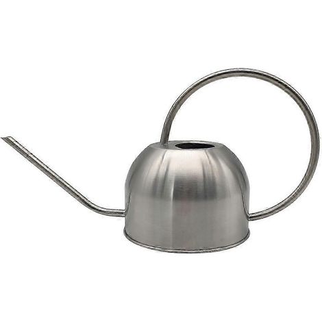Arrosoir en acier inoxydable 25-26 pour usage intérieur et extérieur, 1500 ml (50 oz).