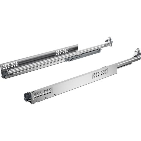 Hettich Quadro V6 5D M Push TO Open Vollauszug Aufschiebe Garnitur N