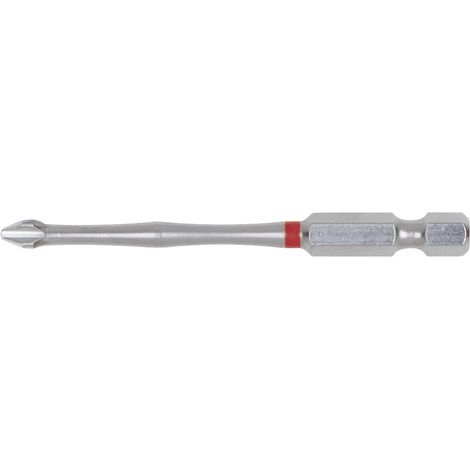 KS Tools - Boite de 5 embouts à code couleur TORSIONpower®, L. 75 mm -1/4''- PHILLIPS®, PH2 - 918.3156 (1/2)