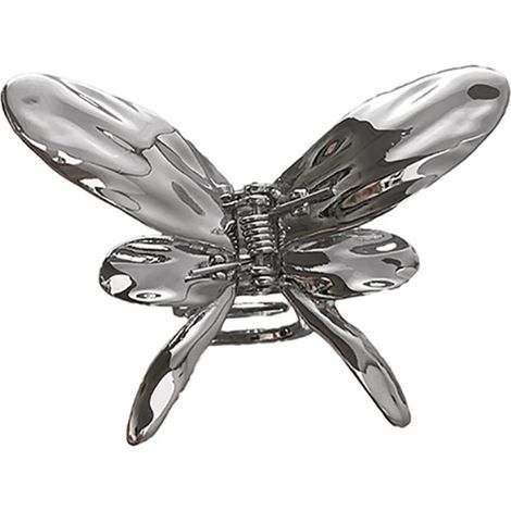 Pince à cheveux papillon en métal style coréen, pince requin haut de gamme pour cheveux de femme (1/5)